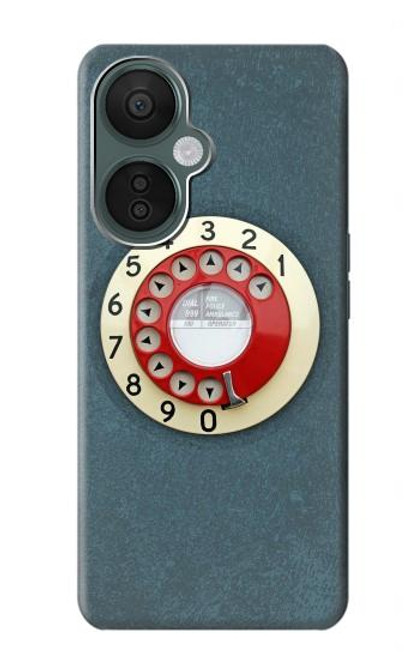 S1968 Rotary Dial Telephone Hülle Schutzhülle Taschen für OnePlus Nord CE 3 Lite, Nord N30 5G