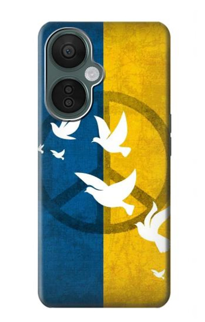 S3857 Peace Dove Ukraine Flag Hülle Schutzhülle Taschen für OnePlus Nord CE 3 Lite, Nord N30 5G