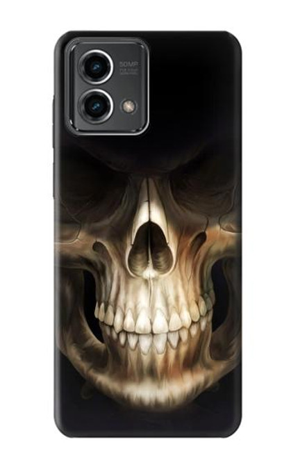 S1107 Skull Face Grim Reaper Hülle Schutzhülle Taschen für Motorola Moto G Stylus 5G (2023)