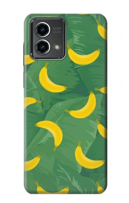 S3286 Banana Fruit Pattern Hülle Schutzhülle Taschen für Motorola Moto G Stylus 5G (2023)