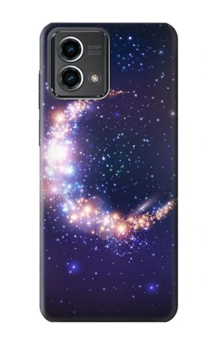 S3324 Crescent Moon Galaxy Hülle Schutzhülle Taschen für Motorola Moto G Stylus 5G (2023)