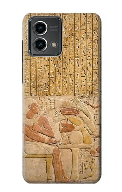 S3398 Egypt Stela Mentuhotep Hülle Schutzhülle Taschen für Motorola Moto G Stylus 5G (2023)