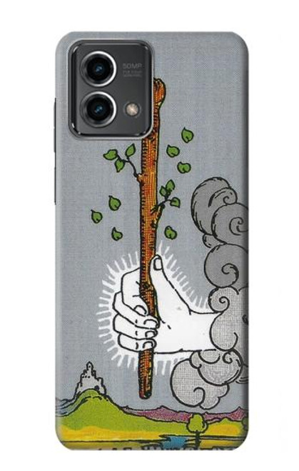 S3723 Tarot Card Age of Wands Hülle Schutzhülle Taschen für Motorola Moto G Stylus 5G (2023)