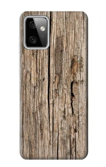 S0600 Wood Graphic Printed Hülle Schutzhülle Taschen für Motorola Moto G Power (2023) 5G