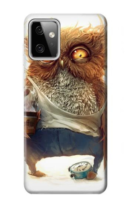 S1133 Wake up Owl Hülle Schutzhülle Taschen für Motorola Moto G Power (2023) 5G