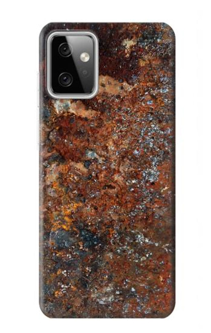 S2714 Rust Steel Texture Graphic Printed Hülle Schutzhülle Taschen für Motorola Moto G Power (2023) 5G