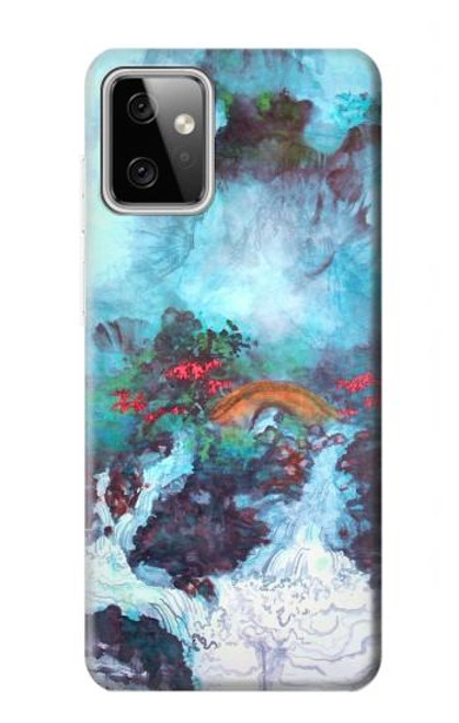 S2724 White Dragon Pool Lui Haisu Hülle Schutzhülle Taschen für Motorola Moto G Power (2023) 5G
