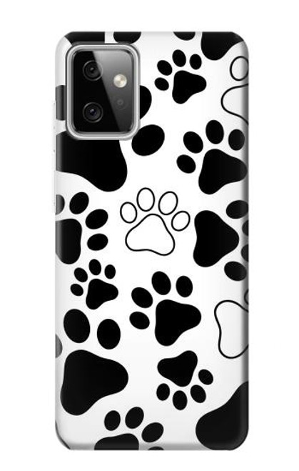 S2904 Dog Paw Prints Hülle Schutzhülle Taschen für Motorola Moto G Power (2023) 5G