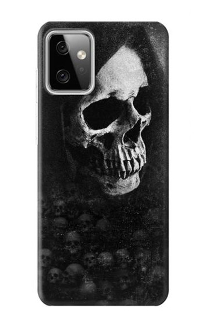 S3333 Death Skull Grim Reaper Hülle Schutzhülle Taschen für Motorola Moto G Power (2023) 5G