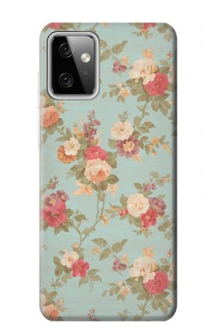 S3910 Vintage Rose Hülle Schutzhülle Taschen für Motorola Moto G Power (2023) 5G