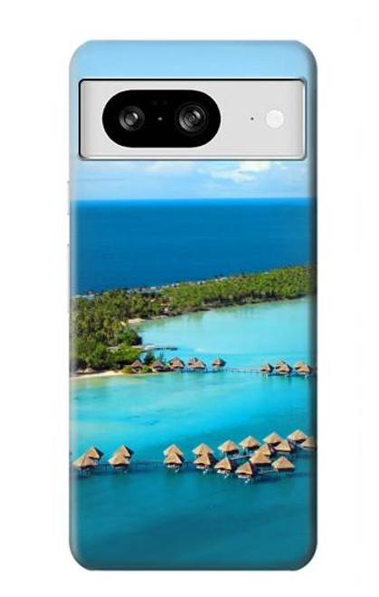 S0844 Bora Bora Island Hülle Schutzhülle Taschen für Google Pixel 8