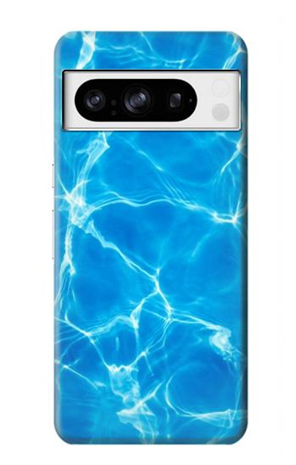 S2788 Blue Water Swimming Pool Hülle Schutzhülle Taschen für Google Pixel 8 pro