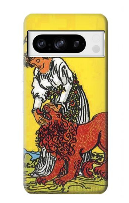 S3458 Strength Tarot Card Hülle Schutzhülle Taschen für Google Pixel 8 pro