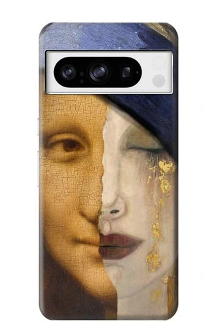 S3853 Mona Lisa Gustav Klimt Vermeer Hülle Schutzhülle Taschen für Google Pixel 8 pro