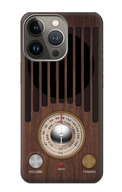 S3935 FM AM Radio Tuner Graphic Hülle Schutzhülle Taschen für iPhone 14 Pro