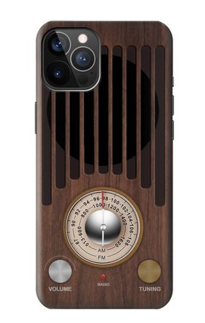 S3935 FM AM Radio Tuner Graphic Hülle Schutzhülle Taschen für iPhone 12, iPhone 12 Pro