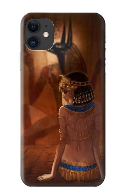 S3919 Egyptian Queen Cleopatra Anubis Hülle Schutzhülle Taschen für iPhone 11