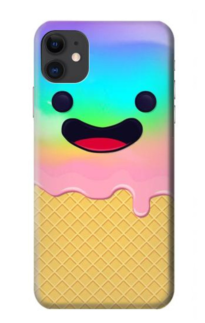 S3939 Ice Cream Cute Smile Hülle Schutzhülle Taschen für iPhone 11