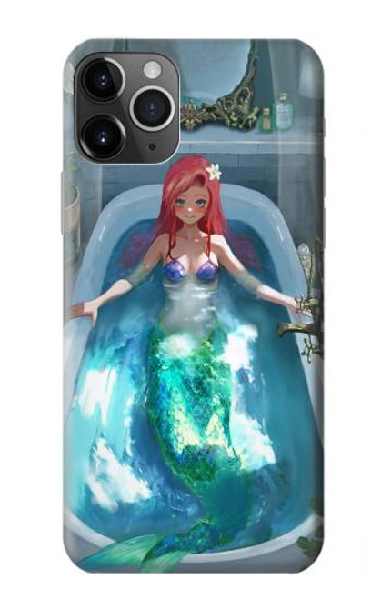 S3911 Cute Little Mermaid Aqua Spa Hülle Schutzhülle Taschen für iPhone 11 Pro