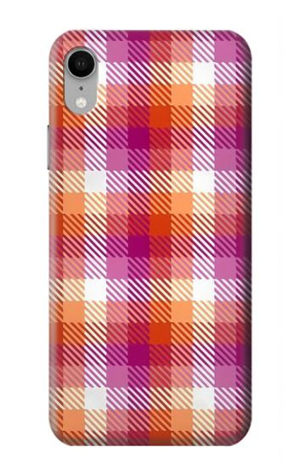 S3941 LGBT Lesbian Pride Flag Plaid Hülle Schutzhülle Taschen für iPhone XR