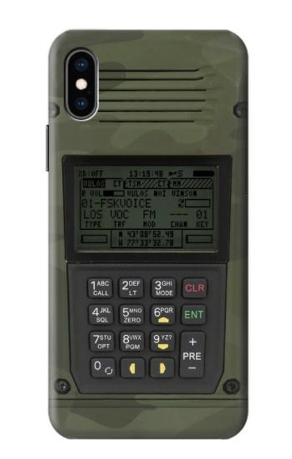 S3959 Military Radio Graphic Print Hülle Schutzhülle Taschen für iPhone X, iPhone XS