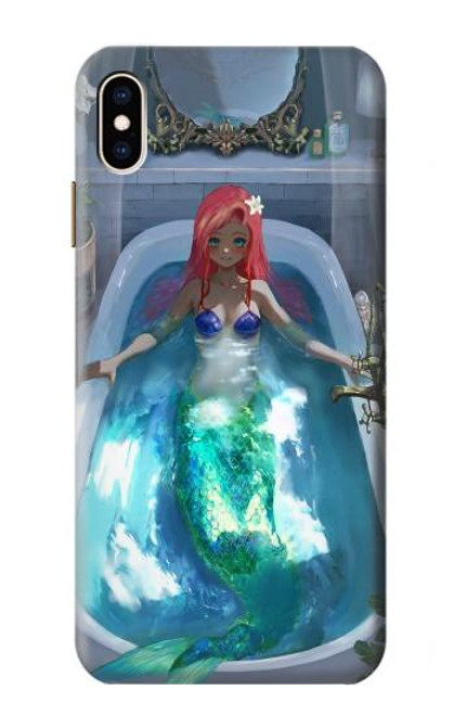 S3912 Cute Little Mermaid Aqua Spa Hülle Schutzhülle Taschen für iPhone XS Max