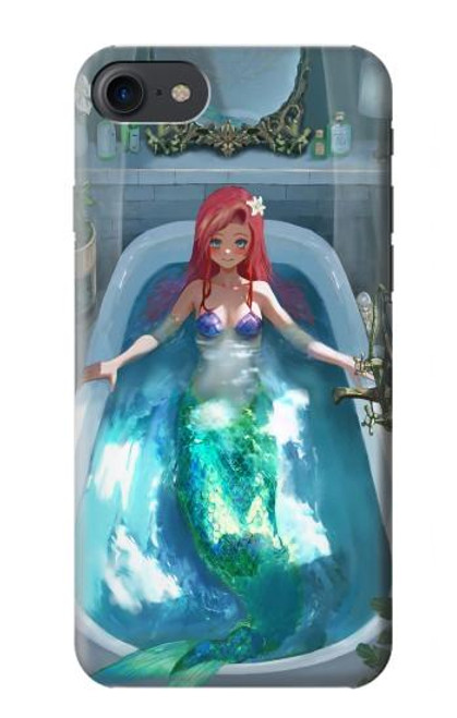 S3911 Cute Little Mermaid Aqua Spa Hülle Schutzhülle Taschen für iPhone 7, iPhone 8, iPhone SE (2020) (2022)