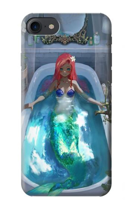 S3912 Cute Little Mermaid Aqua Spa Hülle Schutzhülle Taschen für iPhone 7, iPhone 8, iPhone SE (2020) (2022)