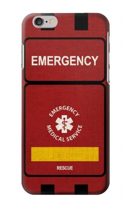 S3957 Emergency Medical Service Hülle Schutzhülle Taschen für iPhone 6 6S