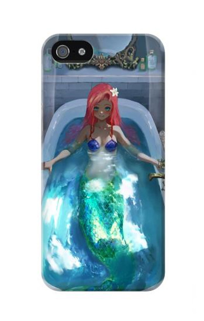 S3912 Cute Little Mermaid Aqua Spa Hülle Schutzhülle Taschen für iPhone 5 5S SE