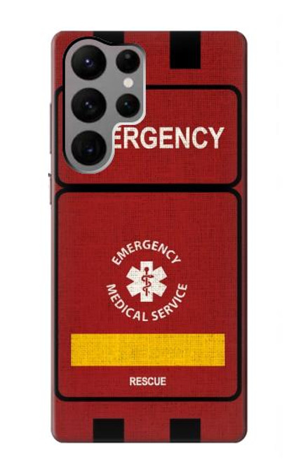 S3957 Emergency Medical Service Hülle Schutzhülle Taschen für Samsung Galaxy S23 Ultra