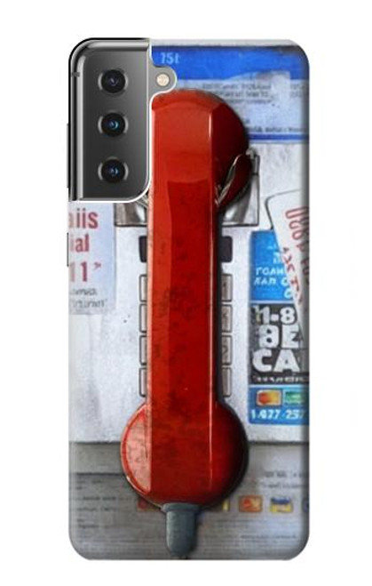 S3925 Collage Vintage Pay Phone Hülle Schutzhülle Taschen für Samsung Galaxy S21 Plus 5G, Galaxy S21+ 5G