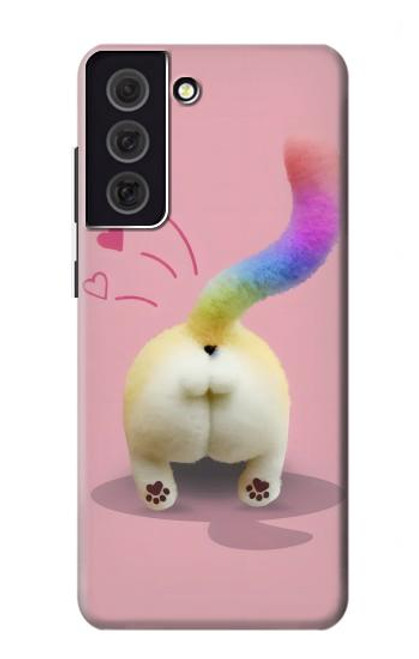 S3923 Cat Bottom Rainbow Tail Hülle Schutzhülle Taschen für Samsung Galaxy S21 FE 5G
