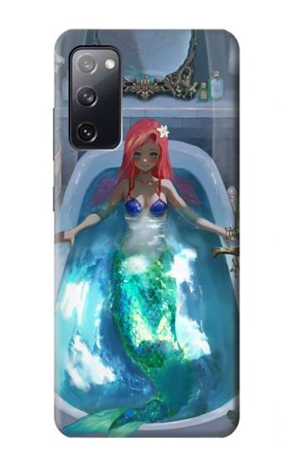 S3912 Cute Little Mermaid Aqua Spa Hülle Schutzhülle Taschen für Samsung Galaxy S20 FE