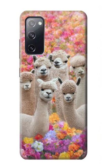 S3916 Alpaca Family Baby Alpaca Hülle Schutzhülle Taschen für Samsung Galaxy S20 FE