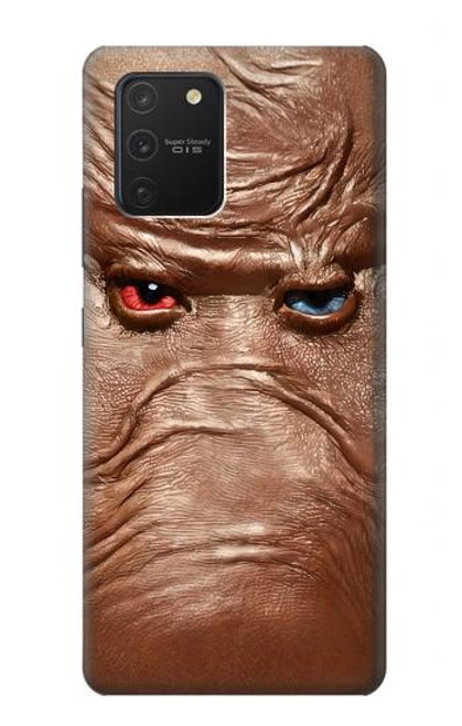 S3940 Leather Mad Face Graphic Paint Hülle Schutzhülle Taschen für Samsung Galaxy S10 Lite