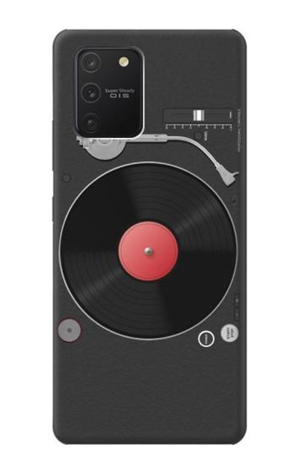 S3952 Turntable Vinyl Record Player Graphic Hülle Schutzhülle Taschen für Samsung Galaxy S10 Lite