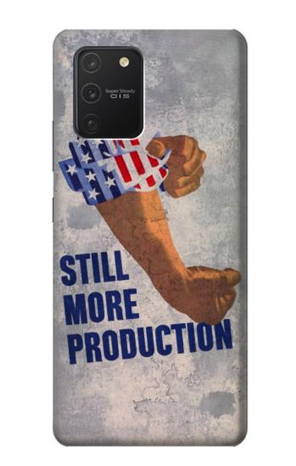 S3963 Still More Production Vintage Postcard Hülle Schutzhülle Taschen für Samsung Galaxy S10 Lite