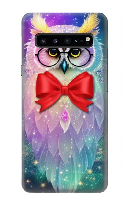 S3934 Fantasy Nerd Owl Hülle Schutzhülle Taschen für Samsung Galaxy S10 5G