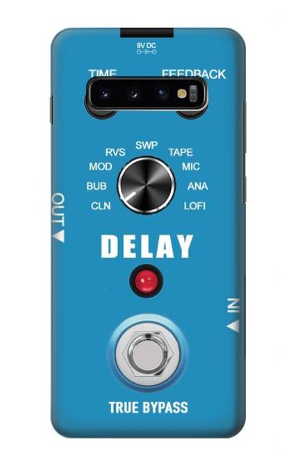 S3962 Guitar Analog Delay Graphic Hülle Schutzhülle Taschen für Samsung Galaxy S10 Plus