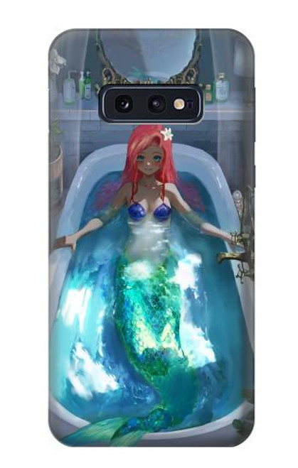 S3912 Cute Little Mermaid Aqua Spa Hülle Schutzhülle Taschen für Samsung Galaxy S10e
