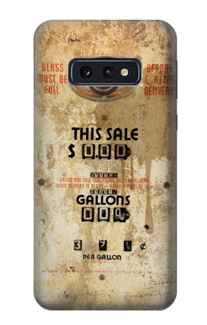S3954 Vintage Gas Pump Hülle Schutzhülle Taschen für Samsung Galaxy S10e