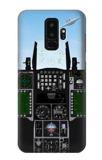S3933 Fighter Aircraft UFO Hülle Schutzhülle Taschen für Samsung Galaxy S9 Plus