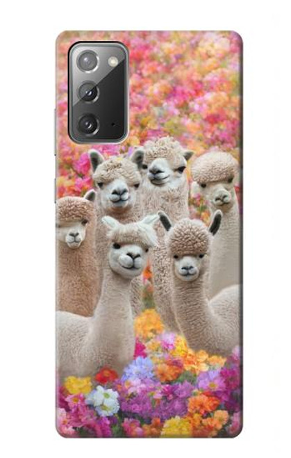 S3916 Alpaca Family Baby Alpaca Hülle Schutzhülle Taschen für Samsung Galaxy Note 20