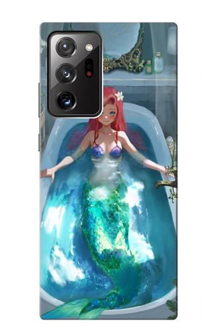 S3911 Cute Little Mermaid Aqua Spa Hülle Schutzhülle Taschen für Samsung Galaxy Note 20 Ultra, Ultra 5G