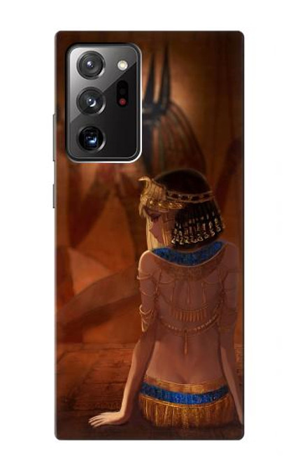S3919 Egyptian Queen Cleopatra Anubis Hülle Schutzhülle Taschen für Samsung Galaxy Note 20 Ultra, Ultra 5G