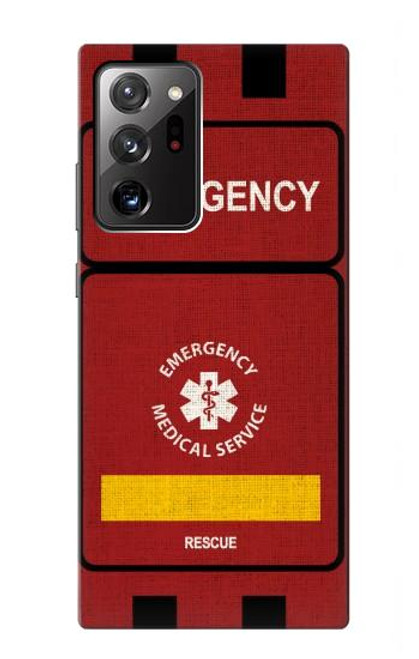 S3957 Emergency Medical Service Hülle Schutzhülle Taschen für Samsung Galaxy Note 20 Ultra, Ultra 5G