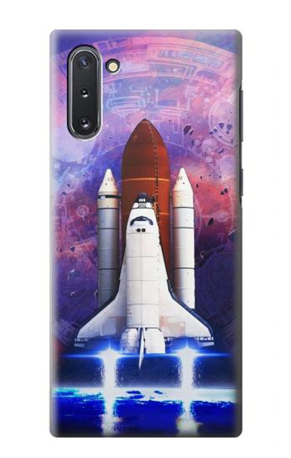 S3913 Colorful Nebula Space Shuttle Hülle Schutzhülle Taschen für Samsung Galaxy Note 10