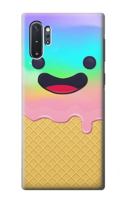 S3939 Ice Cream Cute Smile Hülle Schutzhülle Taschen für Samsung Galaxy Note 10 Plus