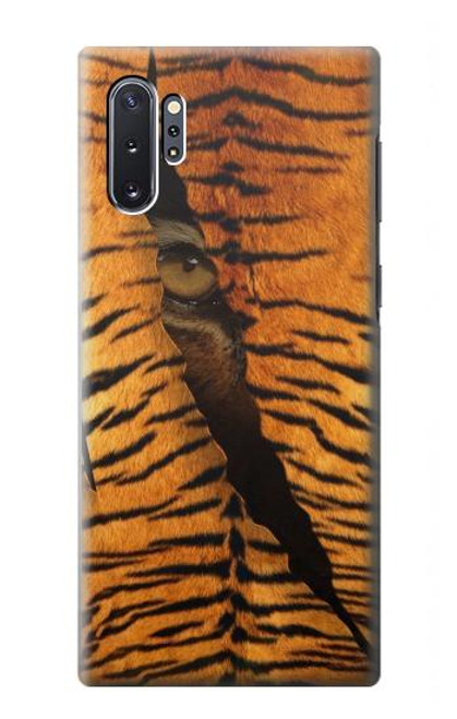 S3951 Tiger Eye Tear Marks Hülle Schutzhülle Taschen für Samsung Galaxy Note 10 Plus